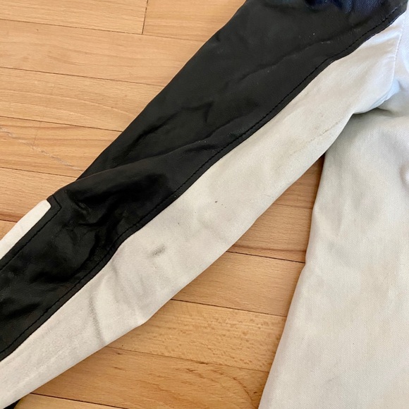 Helmut Lang Pax colorblock leather jacket - Picture 6 of 8